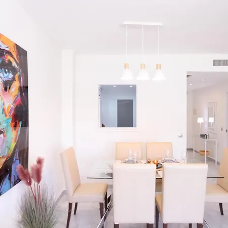 Marbella Banus Suites - Banus Playa Rocio - 3Br - 3Ba - Direct Beach & Sea Access Complex - Outdoor Terrace W Garden Views - Pool - 3 Min Walk To Puerto Banus & Corte Ing Luxury Shopping - Ideal For Families Marbella