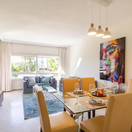 Banus - Banus Playa Rocio - 3br - 3ba - Direct & Sea Access Complex - Outdoor Terrace W Garden Views - Pool - 3 Min Walk To Puerto Banus & Corte Ing Luxury Shopping - Ideal For Families Lejlighed