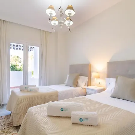 Banus - Banus Playa Rocio - 3br - 3ba - Direct & Sea Access Complex - Outdoor Terrace W Garden Views - Pool - 3 Min Walk To Puerto Banus & Corte Ing Luxury Shopping - Ideal For Families *
