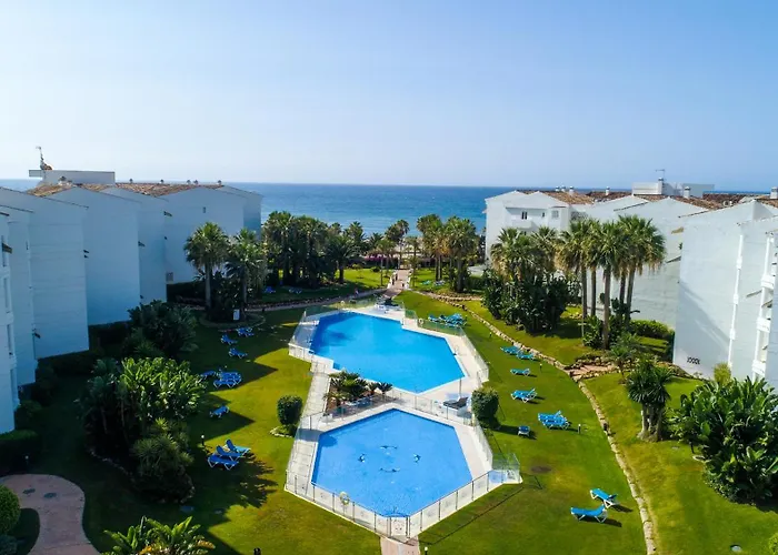 公寓 Banus - Banus Playa Rocio Beachfront Complex 马尔韦利亚